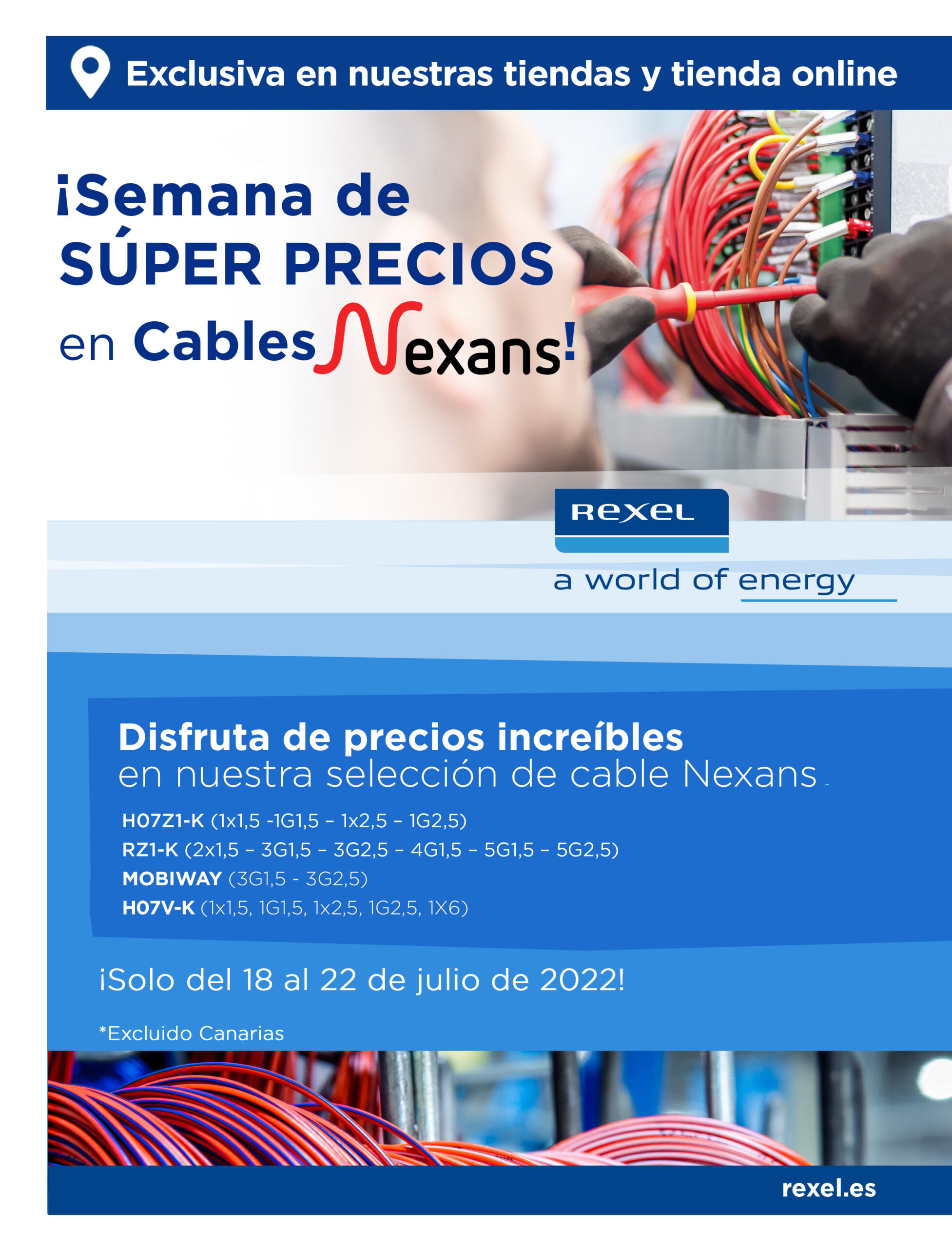 ¡Semana de súper precios en cable! - Rexel y Nexans - APEME