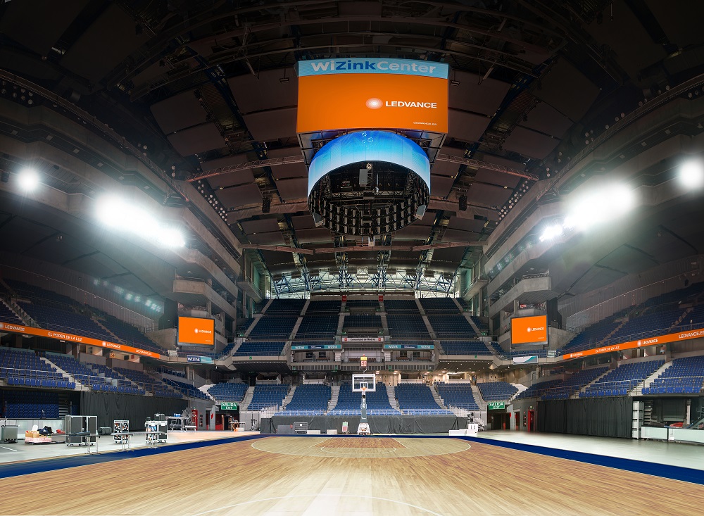 La iluminación NBA llega al WiZink Center de la mano de LEDVANCE - APEME